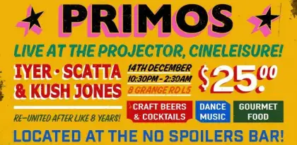 7 PRIMOS - Live at The Projector, Cineleisure