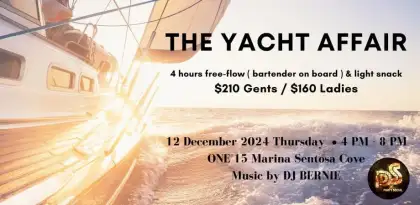 2 Party Social SG Presents THE YACHT AFFAIR - Xmas Edition