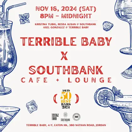4. Terrible Baby x Southbank Cafe + Lounge