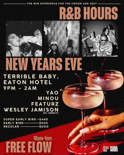 8 R&B Hours at Terrible Baby