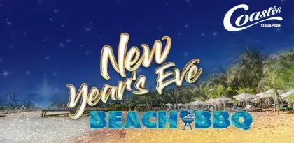 8 Coastes New Year's Eve Beach BBQ Buffet