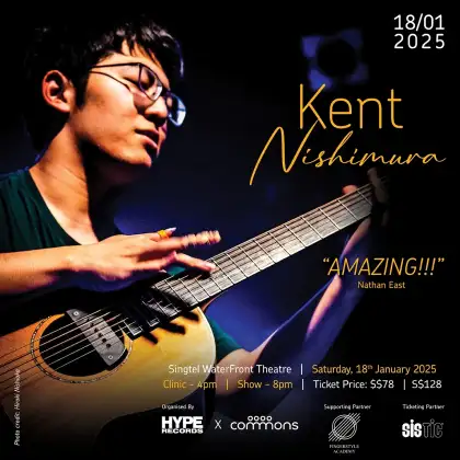 4 Kent Nishimura First Live in Singapore