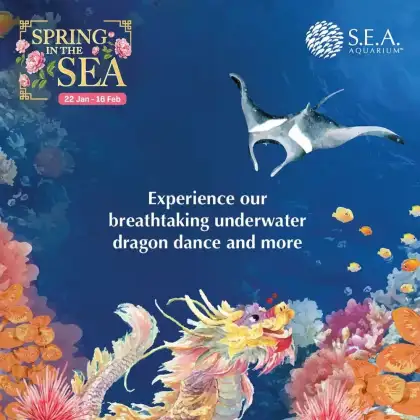 6 S.E.A. Aquarium’s 'Spring in the SEA'