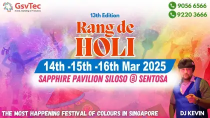7 Rang De Holi 2025