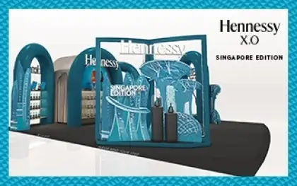 3 Changi 1st: Hennessy X.O Spirit of Travel Pop-up