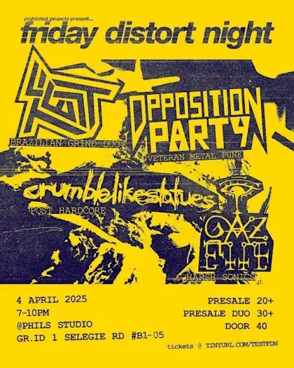 2 FRIDAY DISTORT NIGHT