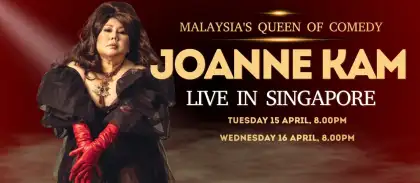 10 JOANNE KAM – Malaysia’s Queen of Comedy