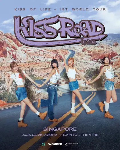 5 Kiss of Life 2025 1st World Tour 'Kiss Road' in Singapore
