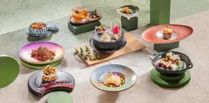 5. Chinese Omakase 9 – Course Menu Vegetarian