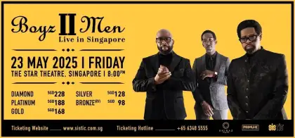 4 Boyz II Men Live in Singapore