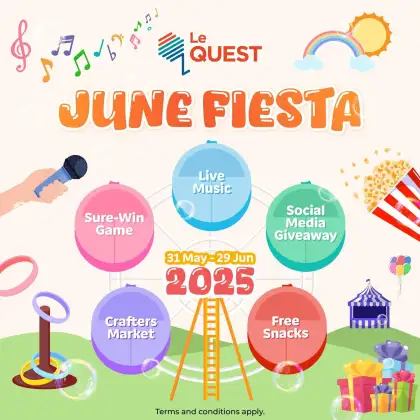 4 June Fiesta 2025 at Le Quest Mall
