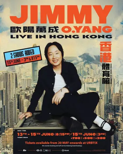 4 Jimmy O Yang Stand-up Show in Hong Kong