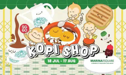 2 Kopi Shop Pop-Up at Marina Square