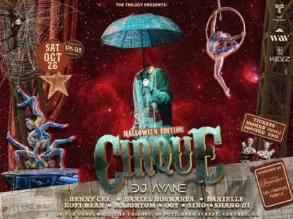 6. Halloween Edition: CIRQUE