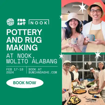 Pottery and Rug Making at NOOK