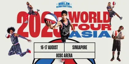 8 Harlem Globetrotters World Tour 2025 in Singapore