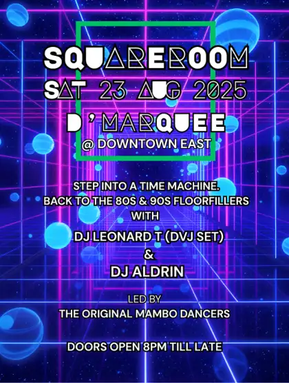 4 SquareRoom Retro Takeover