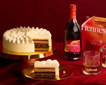 Hennessy x Lady M Hong Kong Cognac Trio Chocolate Mousse