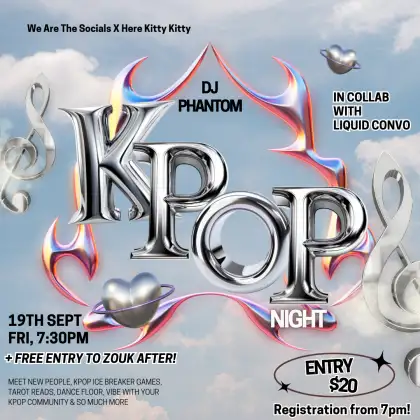 2 We Are The Socials x Here Kitty Kitty: Kpop Night