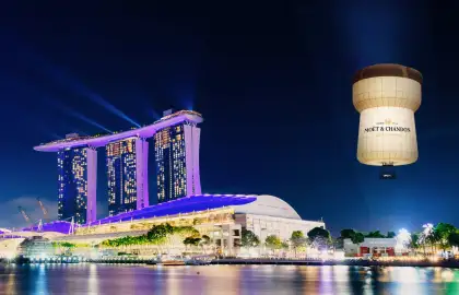 MOET CHANDON MBS Hot air ballooon