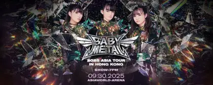 7 BABYMETAL WORLD TOUR 2025 IN ASIA Live in Hong Kong