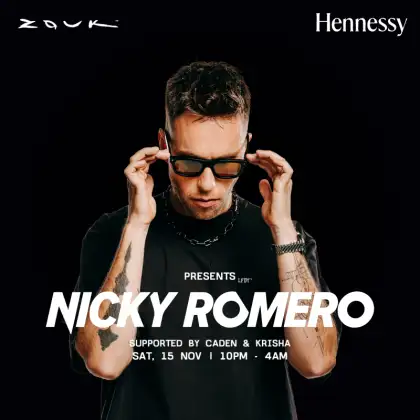 3 Zouk Presents Nicky Romero