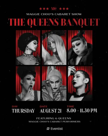 Maggie Choos Cabaret Show THE QUEENS BANQUET