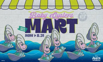 Hong Kongs First Disney Baby Oysters Mart Pop Up