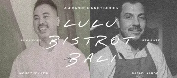 Tanjong Beach Club 4 Hands presents Lulu Bistrot Canggu ft Rafael Nardo