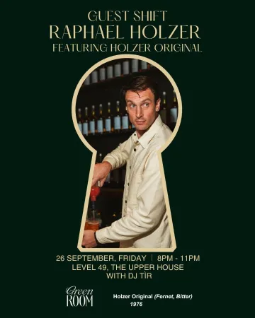 Green Room Guest Shift with Raphael Holzer