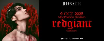 Jeff Satur Red Giant Tour 2025 in Hong Kong