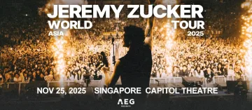 Jeremy Zucker World Tour 2025 in Singapore