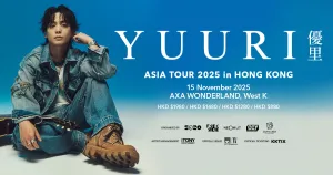 YUURI ASIA TOUR 2025 in Hong Kong