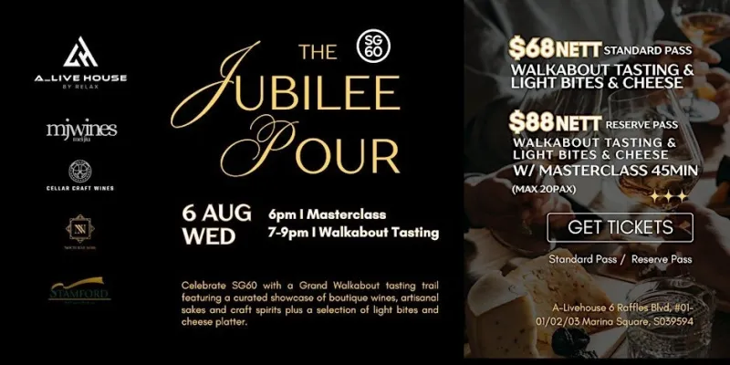 The Jubilee Pour Walkabout Tasting