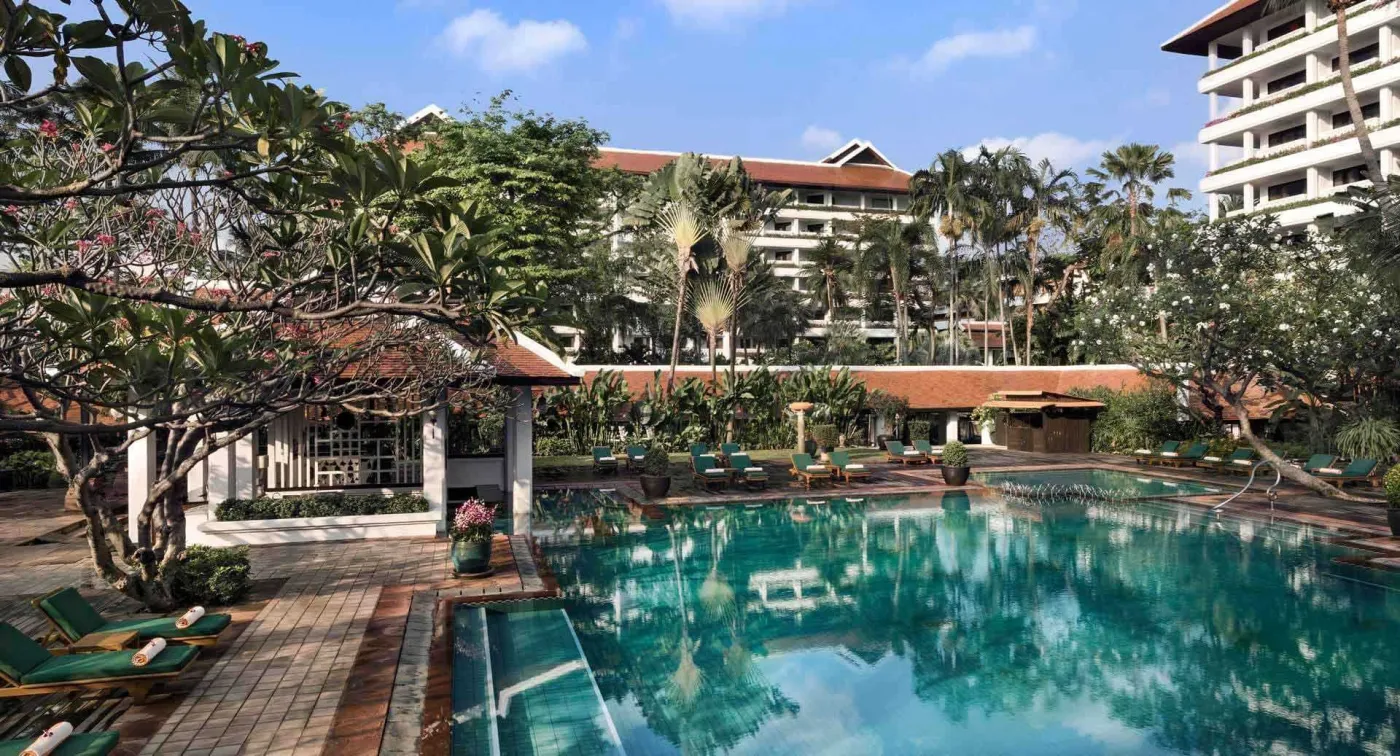 Anantara riverside bangkok pool angle 1920x1037