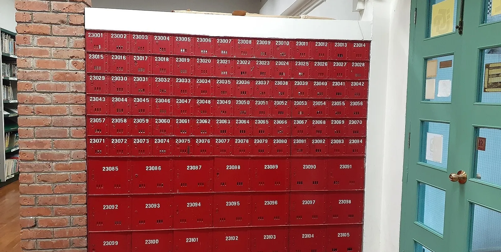 HK WC Wan Zi old Wan Chai Post Office red mail boxes EPD Huang Hou Da Dao Dong Queens Road January 2020 SS2 05