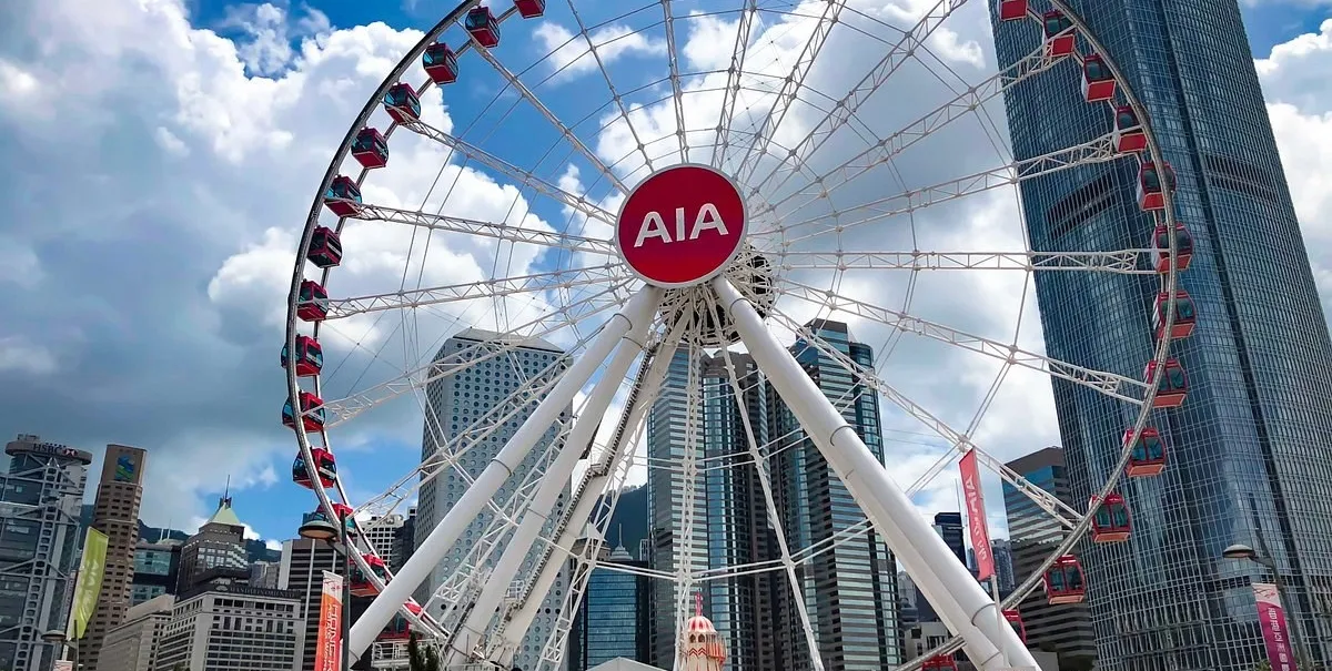 View of the wheel with