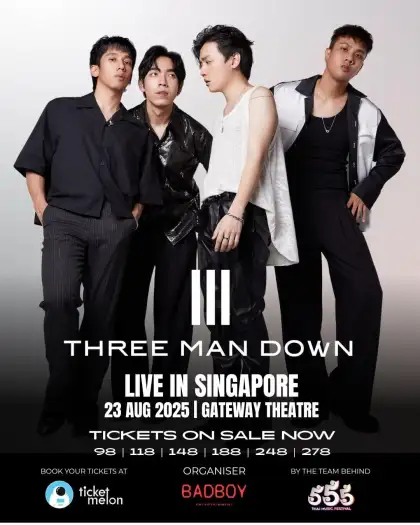 3 Three Man Down Live in Singapore