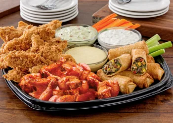 Chilis triple dipper platter