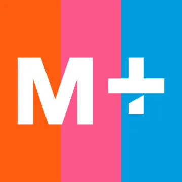 M logo
