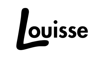 Louisse White Logo Clear