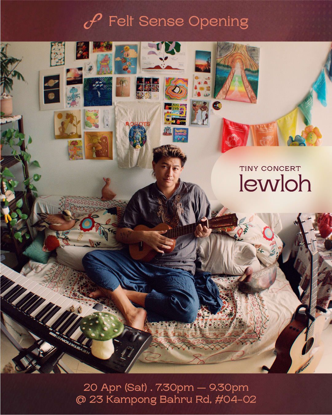 lewloh: Tiny Concert - Felt Sense… | The Beat Singapore