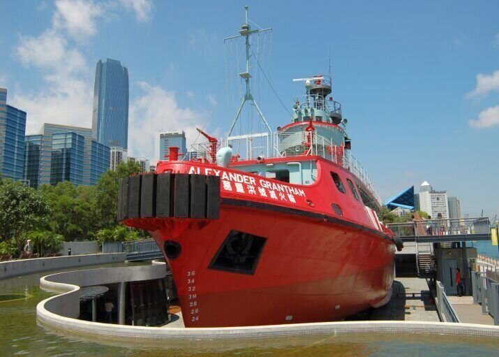 Fireboat Alexander Grantham Exhibition Gallery