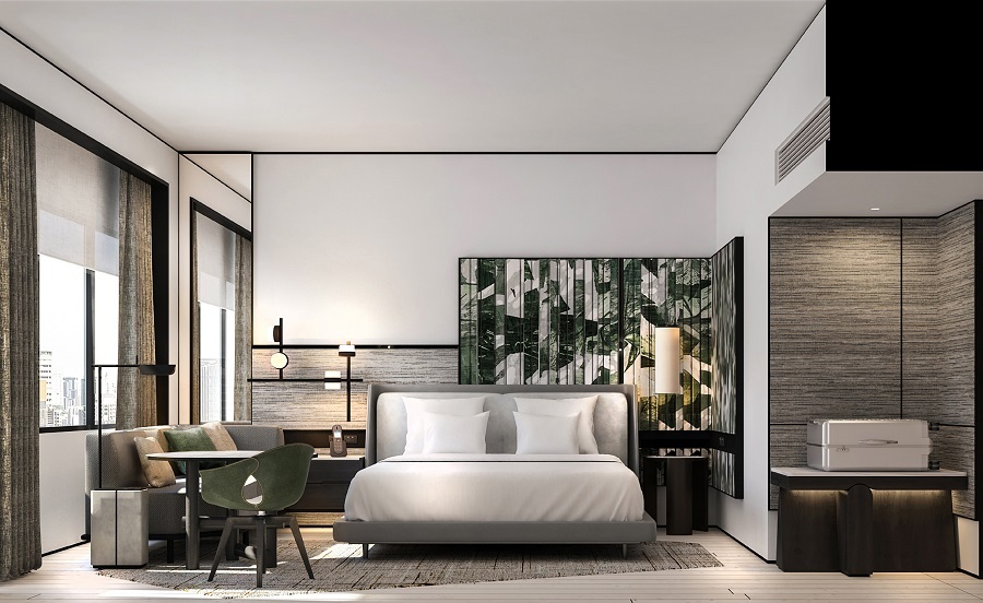 Hilton Singapore Orchard botanical-inspired guest rooms