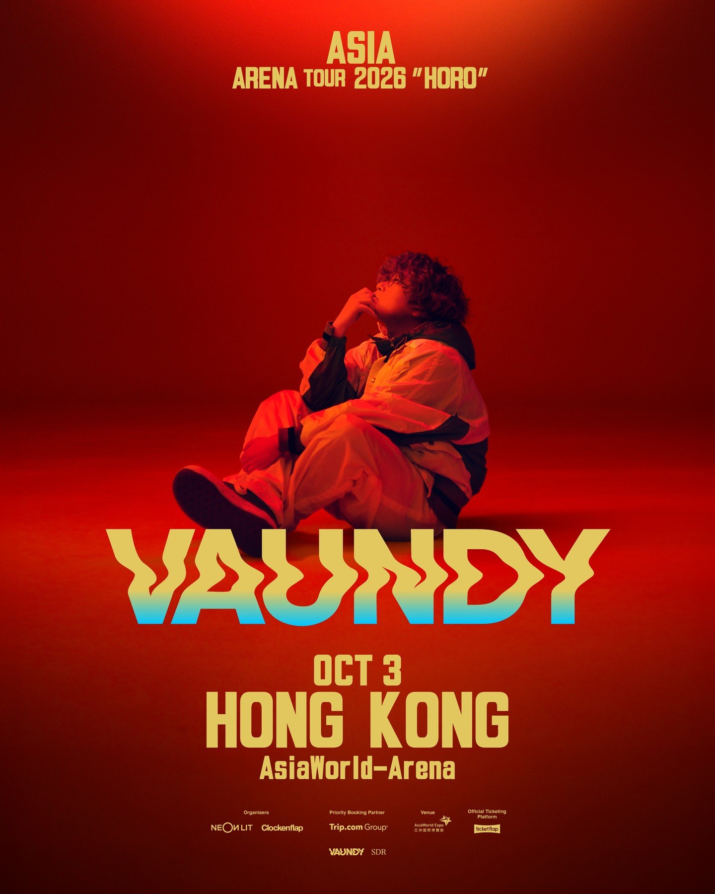 Vaundy ASIA ARENA TOUR 2026 'HORO' in Hong Kong
