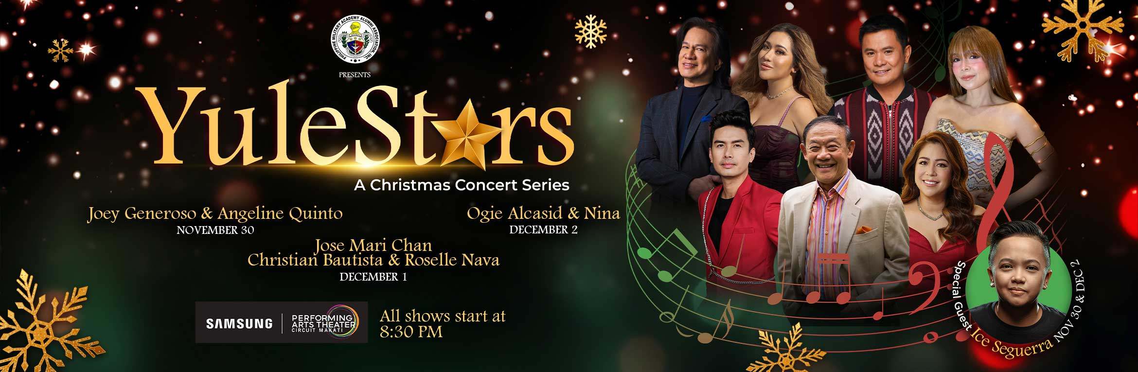 YuleStars: A Christmas Concert Series