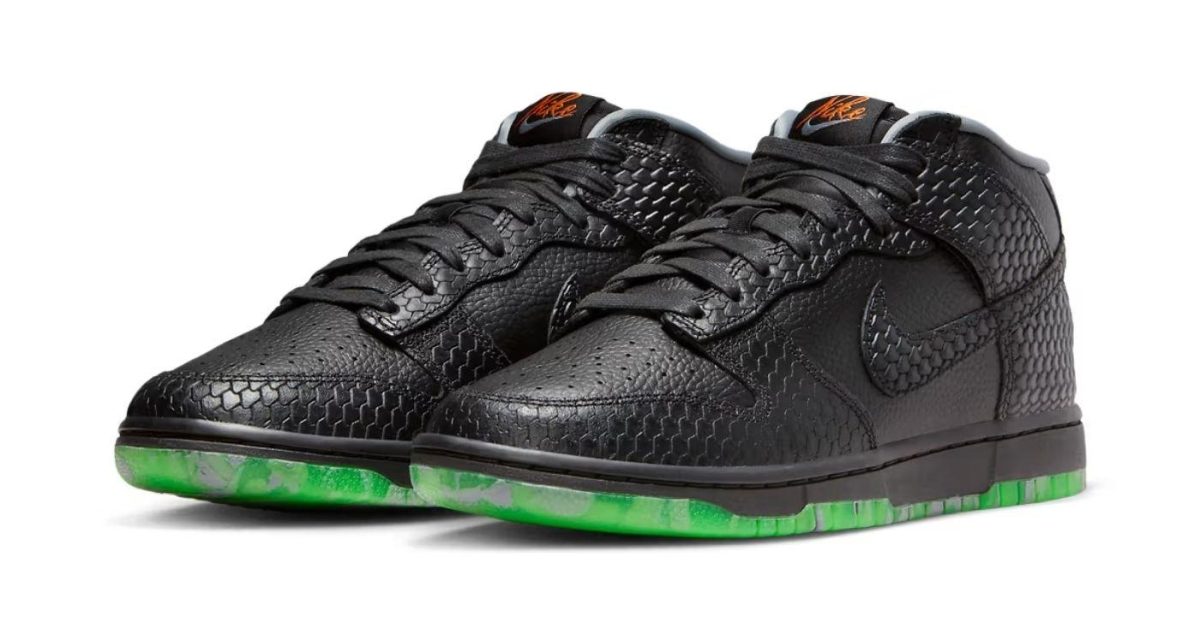 Tooth Dunks Check Out Nike Dunk Mid Halloween Details & Release Date