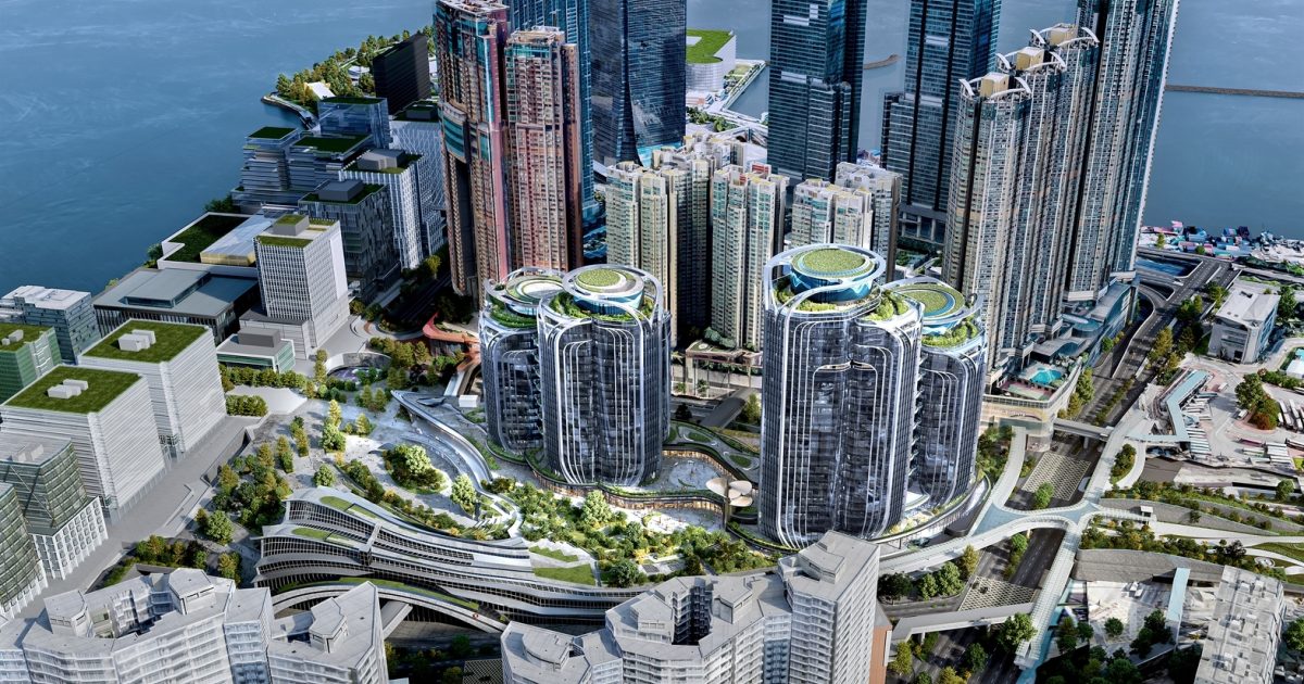 Zaha Hadid's Hong Kong Skyscraper Reaches Roof Level