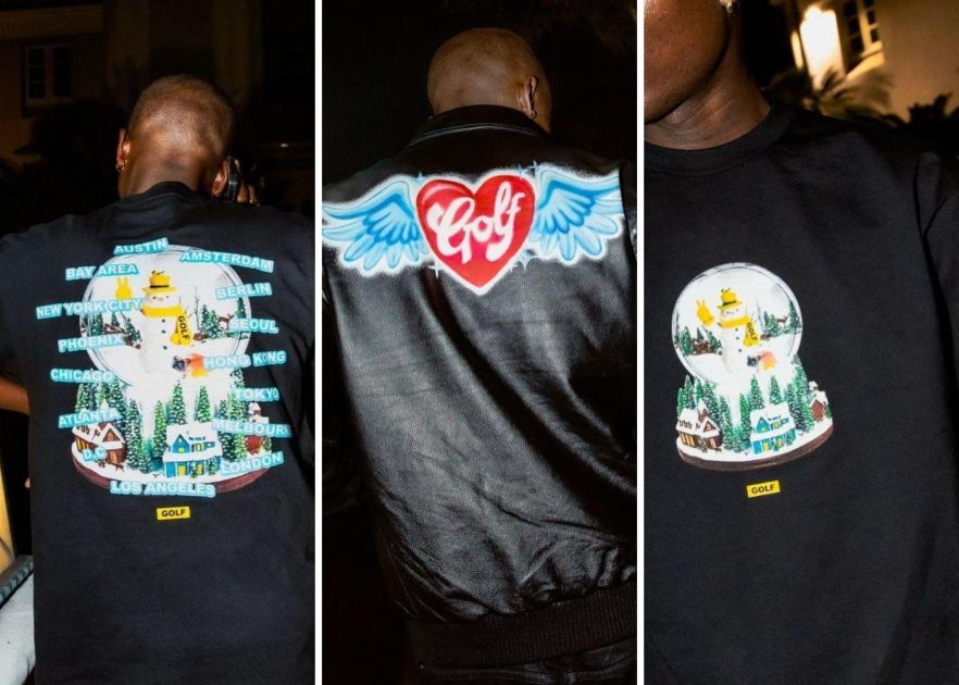 タイラーザクリエイター 東京限定Tシャツ　Golf wang ポップアップ GOLF WANGが東京でホリデーポップアップ開催中 | TikTok