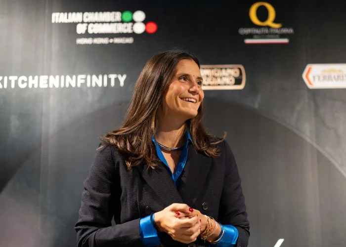 Caterina Bernardini de Pace the General Manger of the Italian Chamber of Commerce in Hong Kong Macao ICC